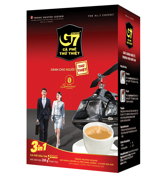 Cà Phê G7 3in1 – Hộp 18 Sticks